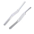 2x Plastering Trowel Tool Drywall Stainless Steel Wall Corner Plastering Tool