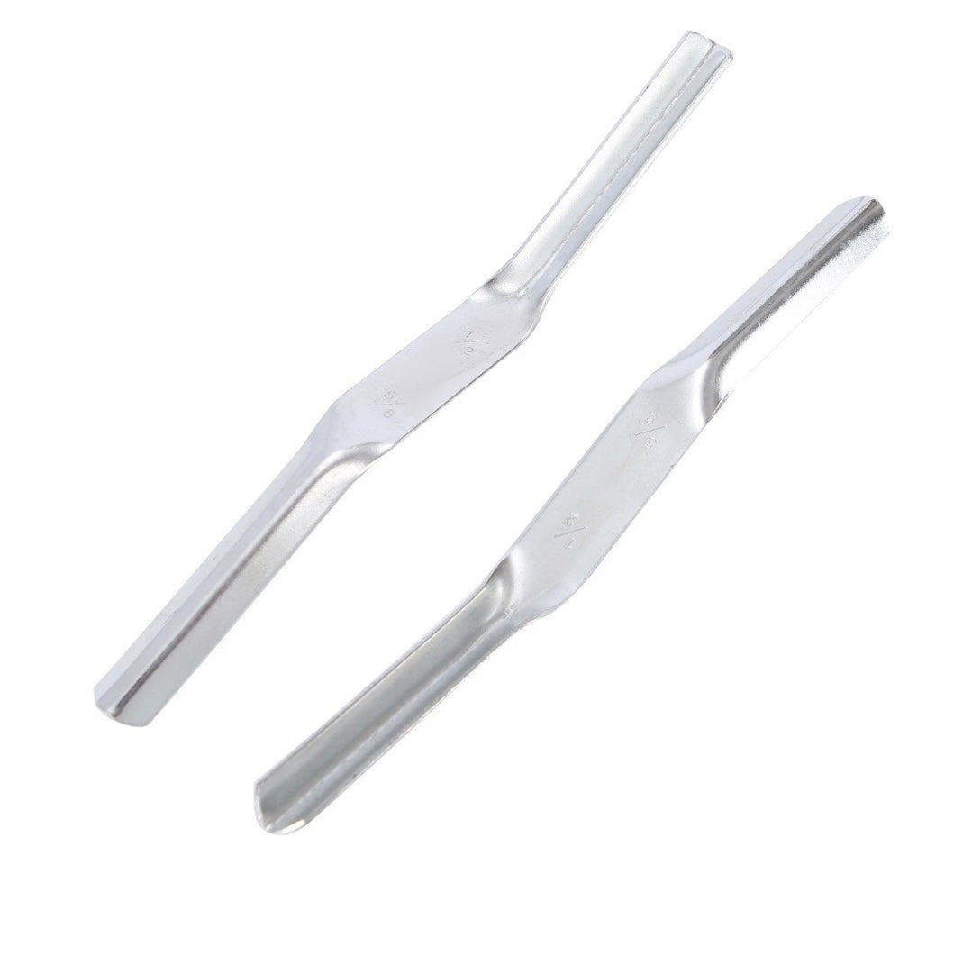 2x Plastering Trowel Tool Drywall Stainless Steel Wall Corner Plastering Tool